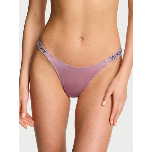 Трусики Victoria’s Secret VERY SEXY Shine Strap Thong Panty Dusk Rose