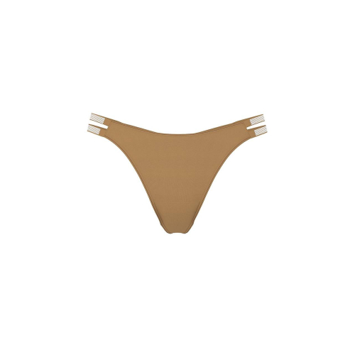 Трусики Victoria’s Secret VERY SEXY Double Shine Strap Smooth Thong Panty Palomino Gold