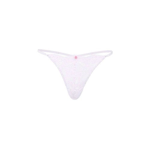 Трусики Victoria’s Secret Dream Angels Feather Purple G-String Twinkle Strap Knickers