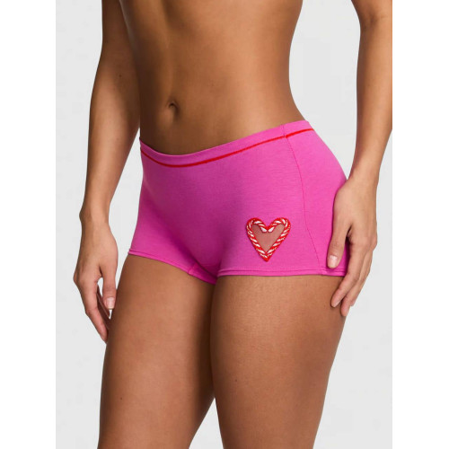 Трусики Victoria’s Secret PINK Cotton Dorm Boyshort Panty