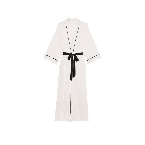 Халат з модалу Victoria's Secret Modal Soft Velvet-Trim Maxi Robe