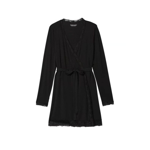 Халат Victoria's Secret Modal Lace-Trim Robe