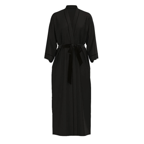 Халат з модалу Victoria's Secret Modal Soft Velvet-Trim Maxi Robe