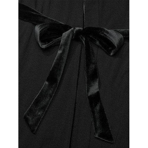 Халат з модалу Victoria's Secret Modal Soft Velvet-Trim Maxi Robe