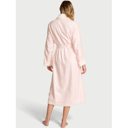 Халат Victoria’s Secret Short Cozy Flannel Plush Reversible Robe
