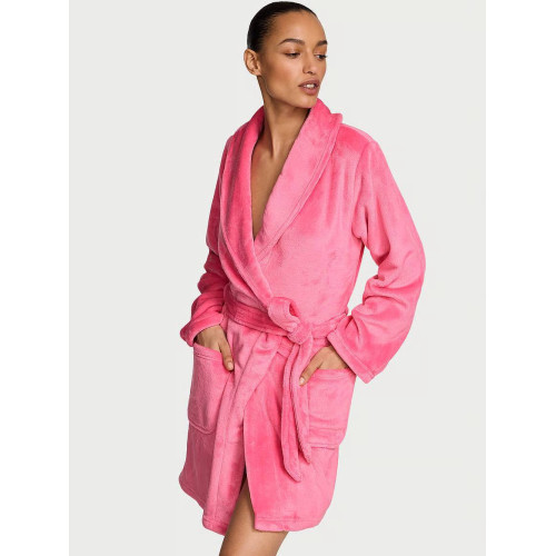 Халат Short Cozy Robe Angel Pink Hearts