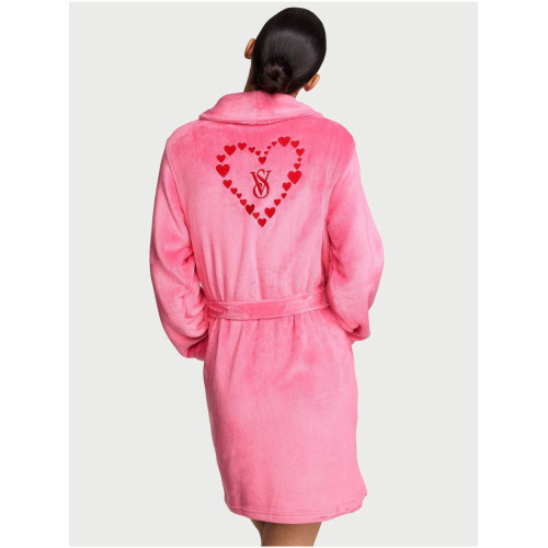 Халат Short Cozy Robe Angel Pink Hearts