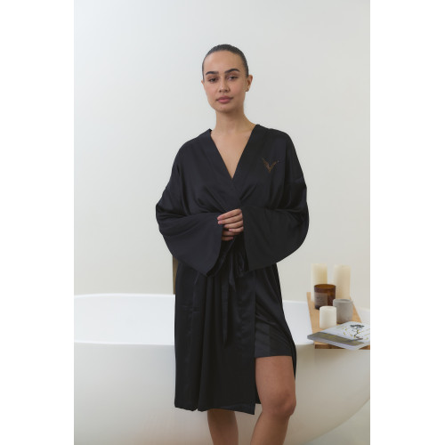 Сатиновий Халат Victoria’s Secret Satin Midi Bathrobe