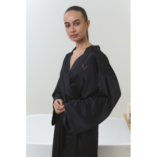 Сатиновий Халат Victoria’s Secret Satin Midi Bathrobe