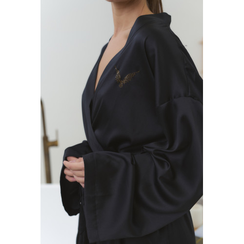 Сатиновий Халат Victoria’s Secret Satin Midi Bathrobe