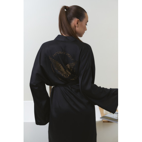 Сатиновий Халат Victoria’s Secret Satin Midi Bathrobe