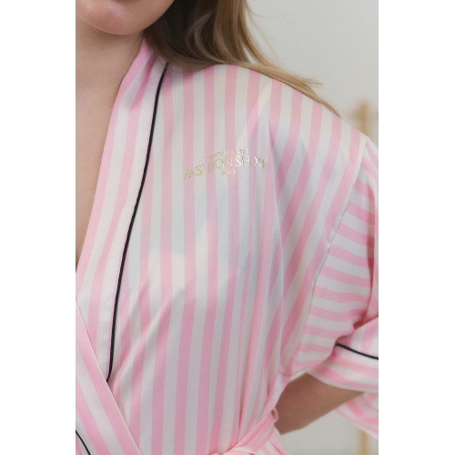 Халат Victoria’s Secret Backstage Satin Sparkle Short Robe Fashion Show 2025