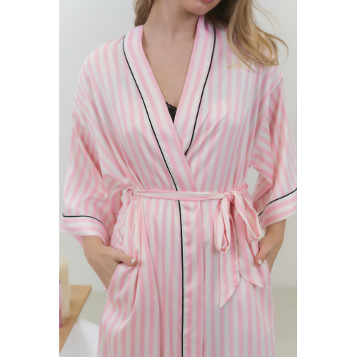 Халат Victoria’s Secret Backstage Satin Sparkle Short Robe Fashion Show 2025