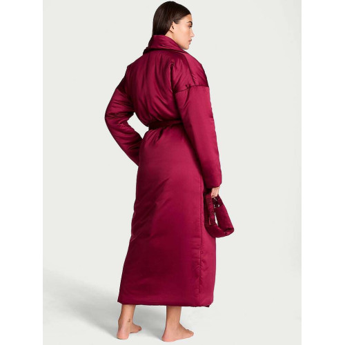 Халат та Маска для сну Victoria's Secret Dream Satin Duvet Robe & Eye Mask Set