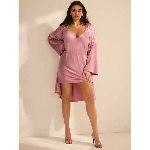 Сатиновий халат Victoria’s Secret – Satin Midi Robe