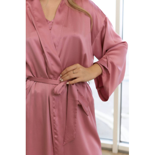 Сатиновий халат Victoria’s Secret – Satin Midi Robe