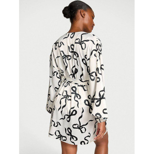 Сатиновий Халат Victoria’s Secret Satin Short Robe