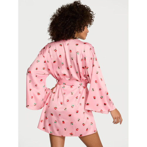 Сатиновий Халат Victoria’s Secret Satin Short Robe