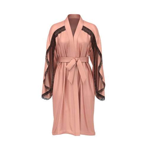 Сатиновий Халат Victoria’s Secret Very Sexy Satin Rose Lace-Trim Midi Robe Сатиновий Халат Victoria’s Secret Very Sexy Satin Rose Lace-Trim Midi Robe